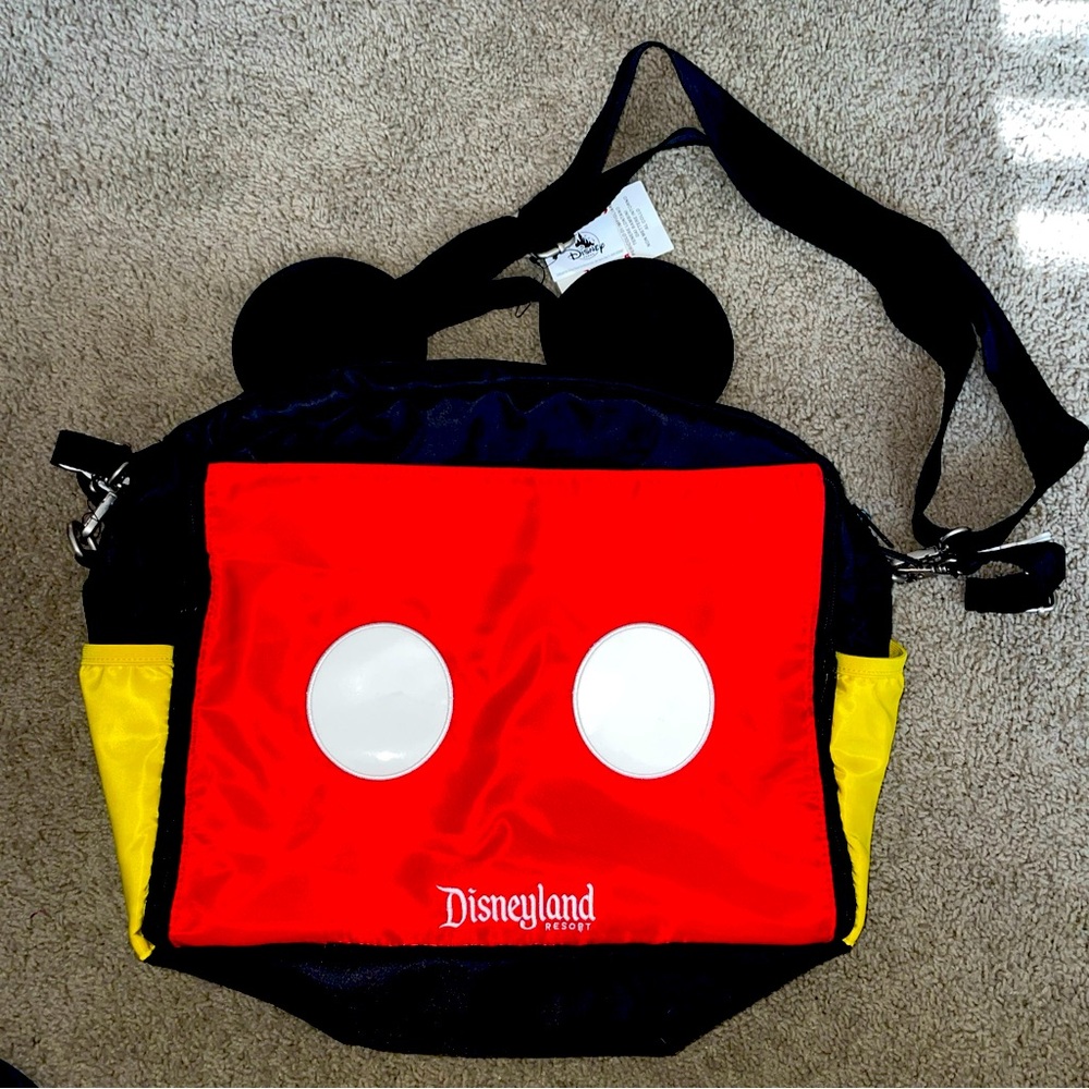 New Disney Park Mickey Mouse Diaper Bag Disneyland Disney World Baby Infant